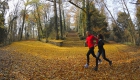 running