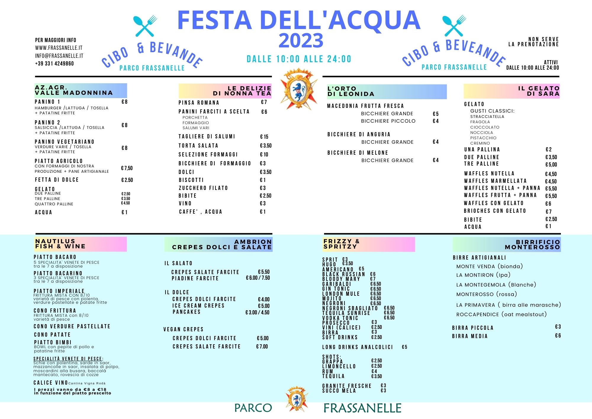 FOOD&BEVERAGE FESTA ACQUAa3 orizzontale (420 × 297 mm)