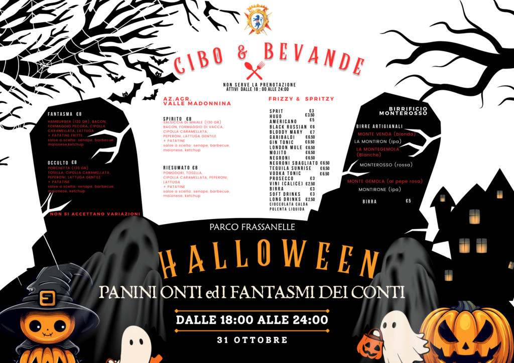 PUNTI RISTORO HALLOWEEN X SITO 31 OTTOBRE 2024