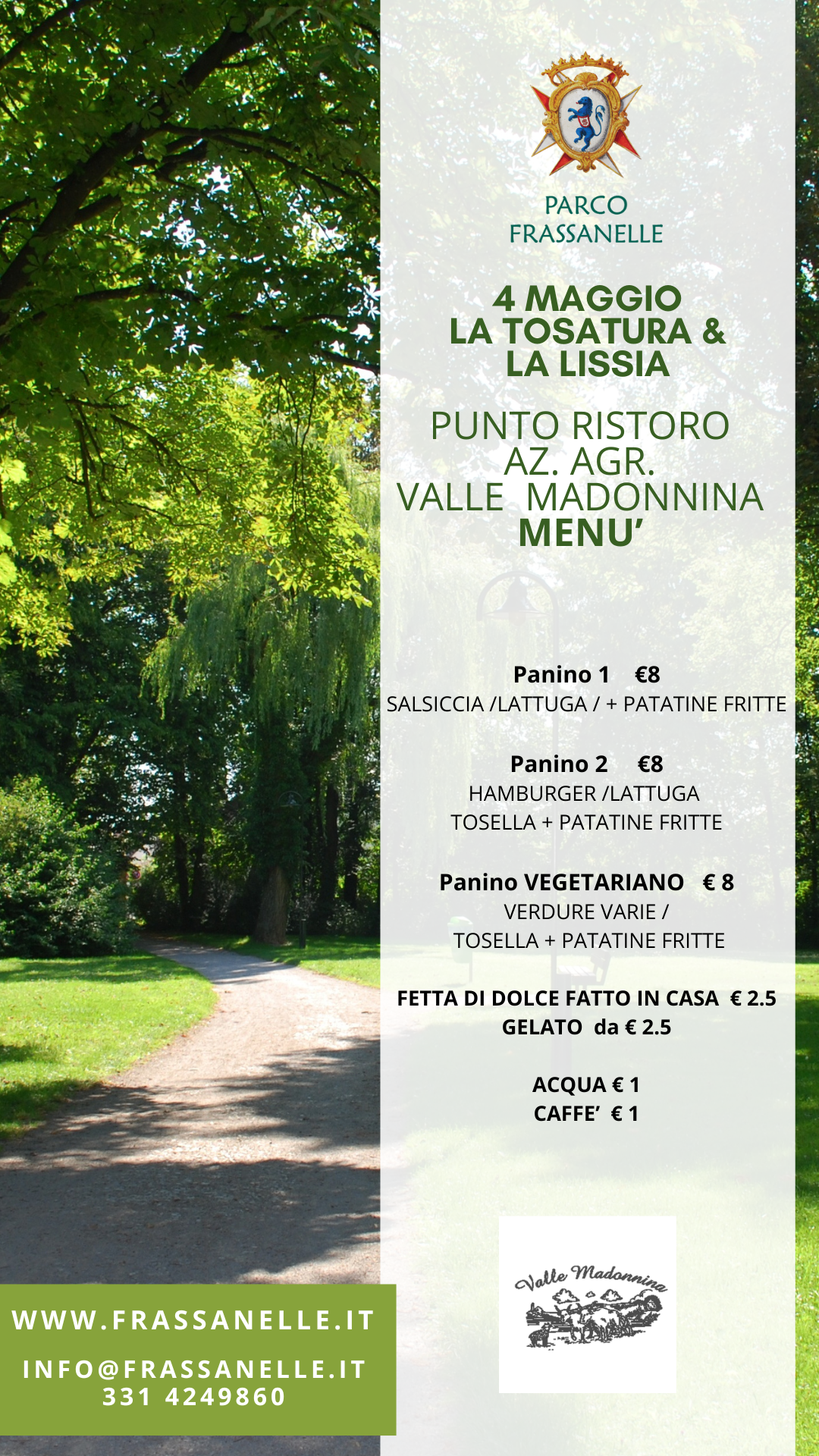 4 MAGGIO TOSATURA LISSIA